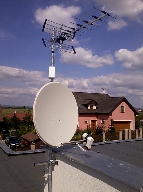 montáž tv-sat(foto autor: ondricek.cz) rozšířená montáž tv a sat antény